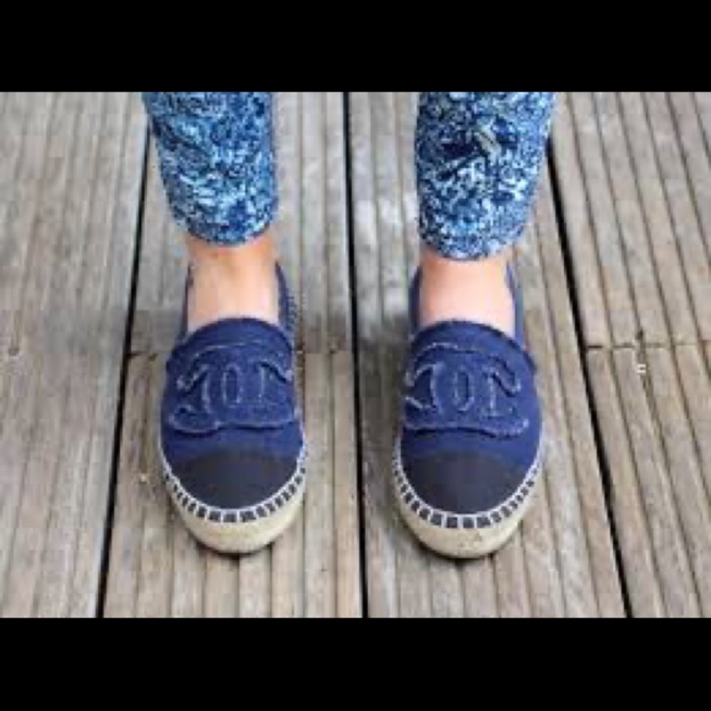 Chanel Cap Toe Espadrilles